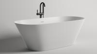 Ванна отдельностоящая Salini Mona S-Stone 179х80 см 102921M белый матовый