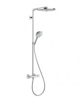 Душевая система с термостатом для душа Hansgrohe Raindance Select S Showerpipe 300 2jet 27133000 хром