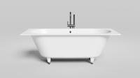 Ванна встраиваемая Salini Ornella Axis S-Sense 170х70 см 104613G белый глянец