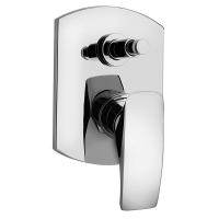 Смеситель встраиваемый Paini F1 (для 2 потребетелей) F1CR691 хром