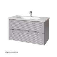 Тумба под раковину Caprigo Modo Terza 100 998х458 мм эмаль 35615EML 049 светло-фиолетовый