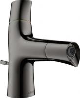 Смеситель для биде Axor Starck Organic 12210330 полированный чёрный хром