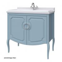 Тумба под раковину Caprigo Firenze 90 (2 двери) 898х503 мм 34113 UV TP817 антарктида