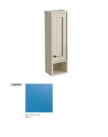 Шкафчик навесной Caprigo Albion Promo 806х234х180 мм правый 33390 R В036 голубой
