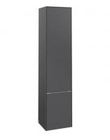 Пенал Villeroy & Boch Subway 3.0 400х346х1710 мм петли слева C58600VR графит