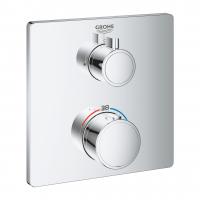 Термостат Grohe Grohtherm (внешняя часть для 1 потребителя) 24 078 000 хром