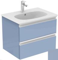 Тумба под раковину Ideal Standard Tesi 600x440 мм T0050WI серо-голубой матовый
