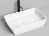 Раковина накладная Salini Gloria 11 650x400 мм S-Stone 1102212M белый матовый