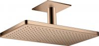 Верхний душ Axor ShowerSolutions 460 1jet с потолочным подсоединением 35277300 полированное красное золото