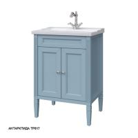 Тумба под раковину Caprigo Albion Concept 60 586х450 мм (2 двери) 34010 TP817 антарктида