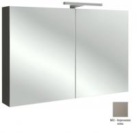 Зеркальный шкаф Jacob Delafon 1050х650х143 мм EB787RU-NR2 коричневая кожа