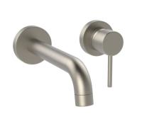 Смеситель для раковины Paini Cox настенный 78PW208 брашированный никель