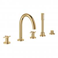 Смеситель для ванны Grohe Atrio на 5 отверстия 19 923 GL3 холодный рассвет