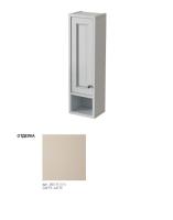 Шкафчик навесной Caprigo Albion Promo 806х234х180 мм левый 33390 L B074 кофе латте