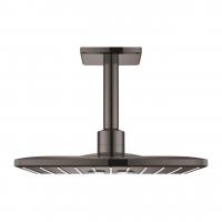 Верхний душ Grohe Rainshower SmartActive 310 Cube (потолочный кронштейн 142 мм, 2 режим струи) 26 481 A00 тёмный графит