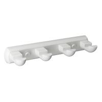 Планка с 4 крючками WasserKraft Kammel K-8374WHITE белый