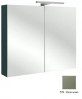 Зеркальный шкаф Jacob Delafon 700х650х143 мм EB786RU-N29 серая кожа