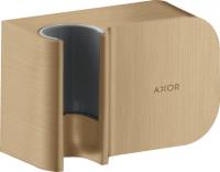 Шланговое подсоединение Axor One с держателем 45723140 шлифованная бронза