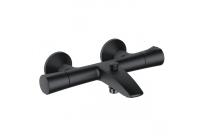 Термостат для ванны Kludi Zenta 351013938 чёрный матовый