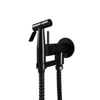 Комплект гигиенического душа Paini Isola встраиваемый ISPZ442 чёрный матовый