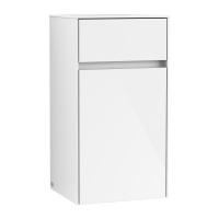 Боковой шкафчик Villeroy & Boch Collaro 404x748 мм петли слева C03200DH белый глянцевый