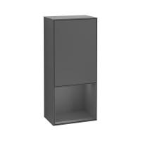 Пенал Villeroy & Boch Finion 418х270х936 мм петли слева F540GKGK матовый антрацит/матовый антрацит