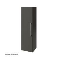 Пенал Caprigo Accord 1200х350х301 мм эмаль левый 2253L EML 105 графит