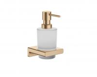 Дозатор для жидкого мыла Hansgrohe AddStoris 41745140 шлифованная бронза