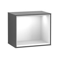 Настенный модуль Villeroy & Boch Finion 418х270х356 мм с зарядной станцией F590MTGK матовый антрацит/белый матовый