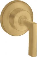 Запорный вентиль Axor Citterio (внешняя часть) 39960250 шлифованное золото