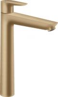 Смеситель для раковины Hansgrohe Talis E 240 ComfortZone 71716140 шлифованная бронза