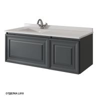 Тумба под столешницу с раковиной Caprigo Ponza 110 1100х499 мм L70 P40 R L810 графит