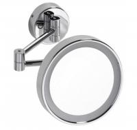 Зеркало косметическое Bemeta с подсветкой 116101142 хром