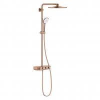 Душевая система с термостатом для душа Grohe Euphoria SmartControl System 310 мм Duo 26 507 DL0 тёплый закат матовый