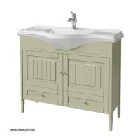Тумба под раковину Caprigo Genova 105 1010х338 мм (2 двери,1 ящик) 34415 SF-024 фисташка