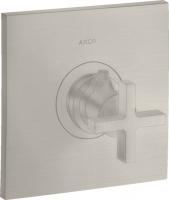Термостат Axor Citterio HighFlow (внешняя часть) 39716800 сталь
