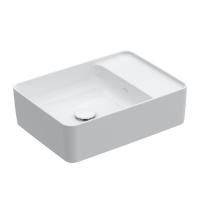 Раковина накладная Villeroy & Boch Collaro 510х380 мм (без отверстия) CeramicPlus 4A1753R1 альпийский белый