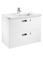 Тумба под раковину Roca The Gap 777х412 мм плёнка ZRU9302732 белый матовый