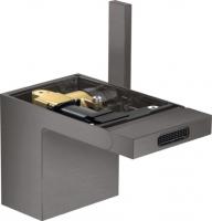 Смеситель для биде Axor MyEdition (без панели) 47212340 шлифованный чёрный хром