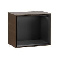 Настенный модуль Villeroy & Boch Finion 418х270х356 мм F580PDGN орех/чёрный матовый
