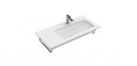 Раковина Villeroy & Boch Venticello (чаша справа) 1000х500 мм 4134R201 альпийский белый