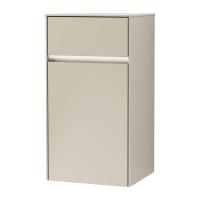 Боковой шкафчик Villeroy & Boch Collaro 404x748 мм петли справа, с подсветкой C032L1VK мягкий серый