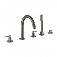 Смеситель для ванны Grohe Atrio на 5 отверстия 19 922 AL3 тёмный графит матовый