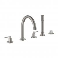 Смеситель для ванны Grohe Atrio на 5 отверстия 19 922 DC3 суперсталь