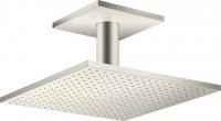 Верхний душ Axor ShowerSolutions 300 1jet с потолочным подсоединением 35316800 сталь
