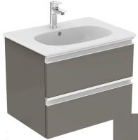 Тумба под раковину Ideal Standard Tesi 600x440 мм T0050PU серо-коричневый тёмный матовый