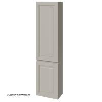 Пенал Caprigo Wales 1600х400х238 мм правый (эмаль) 36050 R EML 050 серый шёлк