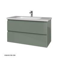 Тумба под раковину Caprigo Forte 100 976х446 мм (2 ящика) 36114 DM 7038 кобальт