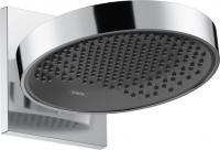 Верхний душ Hansgrohe Rainfinity 250 1jet EcoSmart с настенным креплением 26227000 хром/графит
