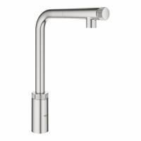 Смеситель для кухни Grohe Minta SmartControl с выдвижным изливом 31 613 DC0 суперсталь